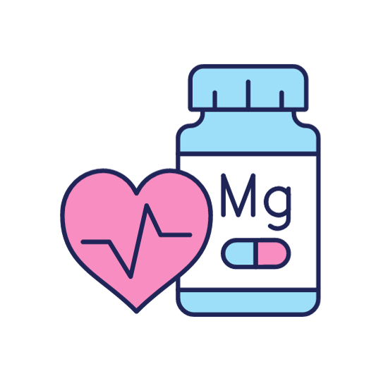 Magnesium supplements for hormone balance